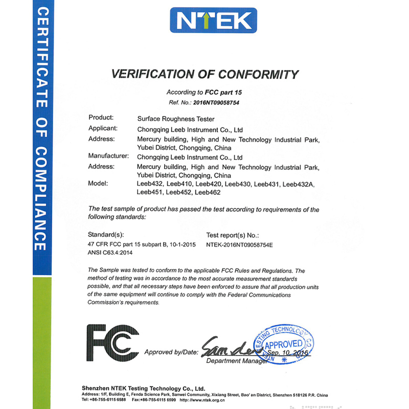 leeb里博分體式粗糙度儀TR210 大量程多參數 可選平臺