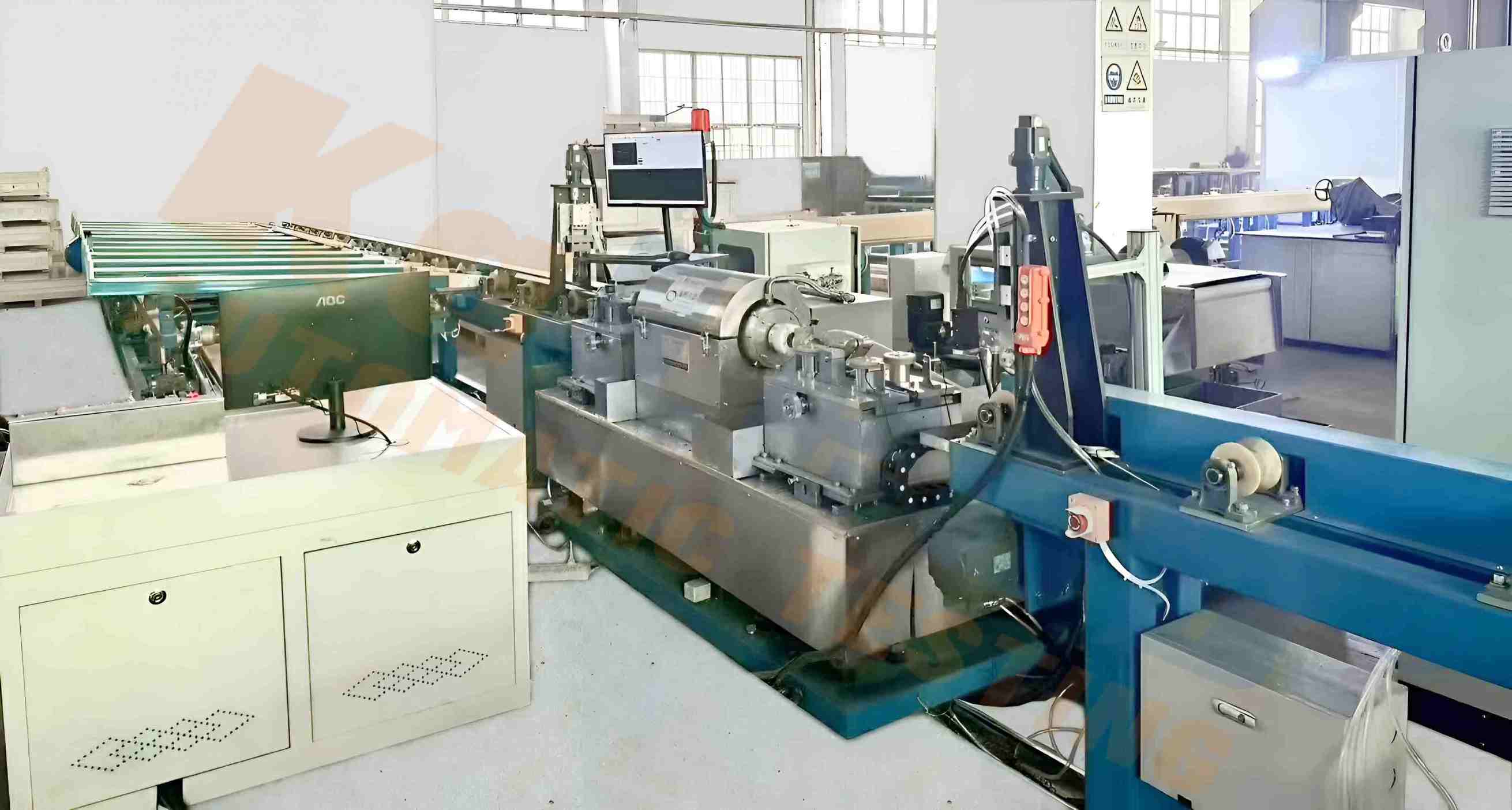 高速旋轉(zhuǎn)超聲波檢測(cè)系統(tǒng) 管、棒材批量檢測(cè)