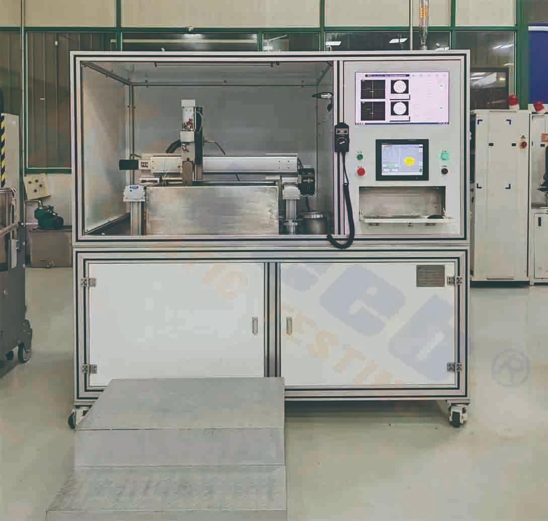 齒輪/飛輪水浸超聲系統(tǒng) 汽車(chē)行業(yè)用齒輪、飛輪等進(jìn)行無(wú)損檢測(cè)